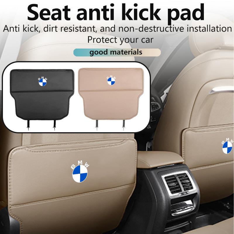 PGTK1 Car Seat Anti-kick Pad Children Anti Dirty Mat Storage Bag For BMW M 1 3 4 5 6 7 Series M3 M6 F01 F02E34 E36 E70 F10 X6 X1