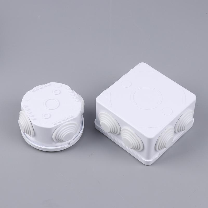 Белый соединительный кабель ответвление Diy водонепроницаемый корпус питания IP65 распределительная коробка внутренняя оболочка провода электрические коробки управления