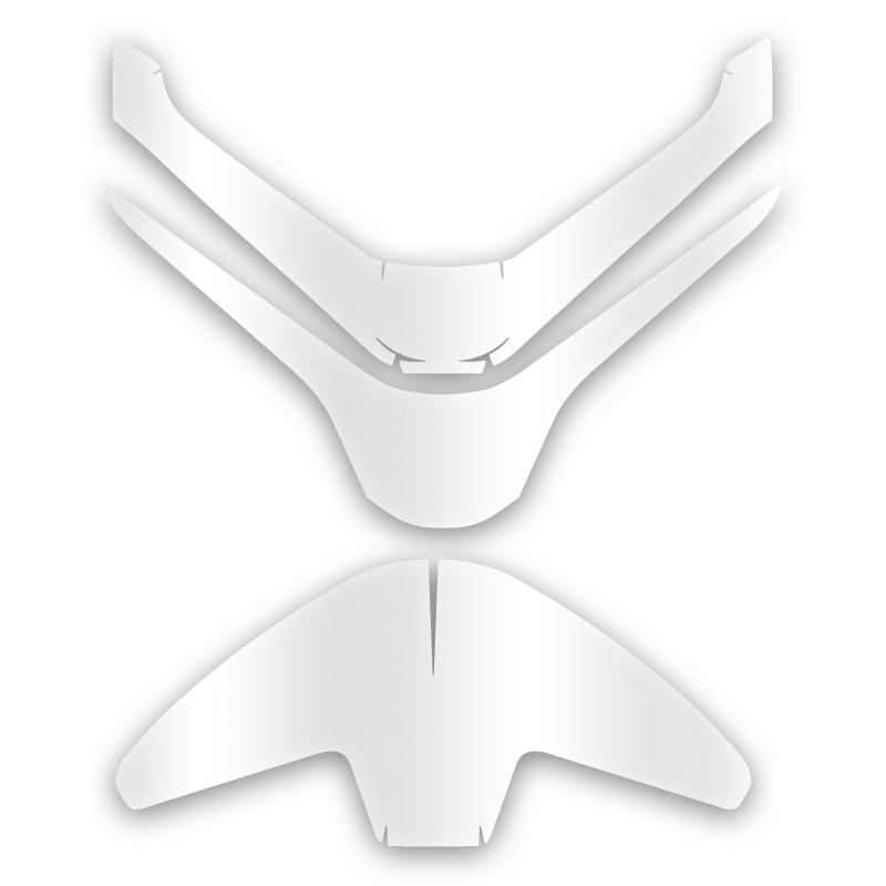 Для мотоцикла CFMOTO 800NK Аксессуары для фар Прозрачная защитная пленка Наклейки для модификации передней и задней фар велосипеда