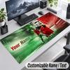 Custom Name Text Mouse Pad Cristiano Ronaldo Personalized Desk Pad For Work And Gaming