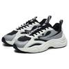 Fila Fusion Ткань Ракушка Кожа Модные Удобные Низкие Повседневные Кроссовки Мужские Черный Серый T12M227311FBF