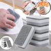 5-50 шт. Двусторонние чистящие губки Чистящая подушечка Кухонная салфетка Губка для мытья посуды Ткань Губка для мытья посуды