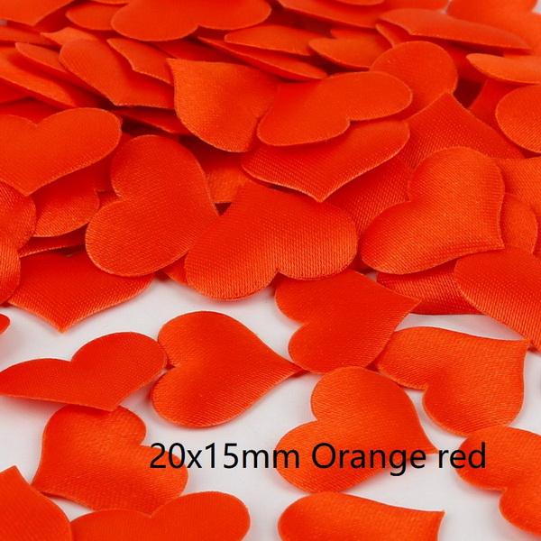 100Pcs 2cm 3cm Love Heart Shaped Sponge Petal For Wedding Decoration Handmade DIY Petals Birthday Table Decor Party Supplies