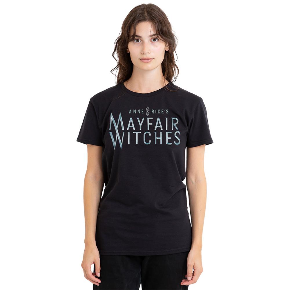 Mayfair Witches Womens/Ladies Blue Logo T-Shirt