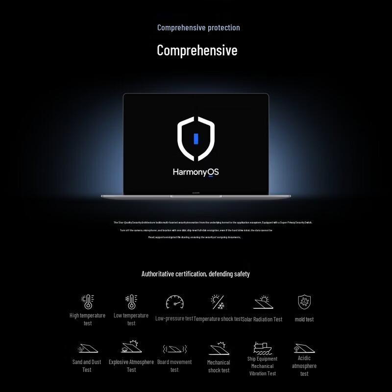 Huawei Qingyun HM740 HarmonyOS Коммерческий ноутбук (Китайская версия)