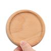 Durable Round Walnut Wood Coffee Home Decor Tea Placemats Cup Pad Dish Pad Bowl mat
