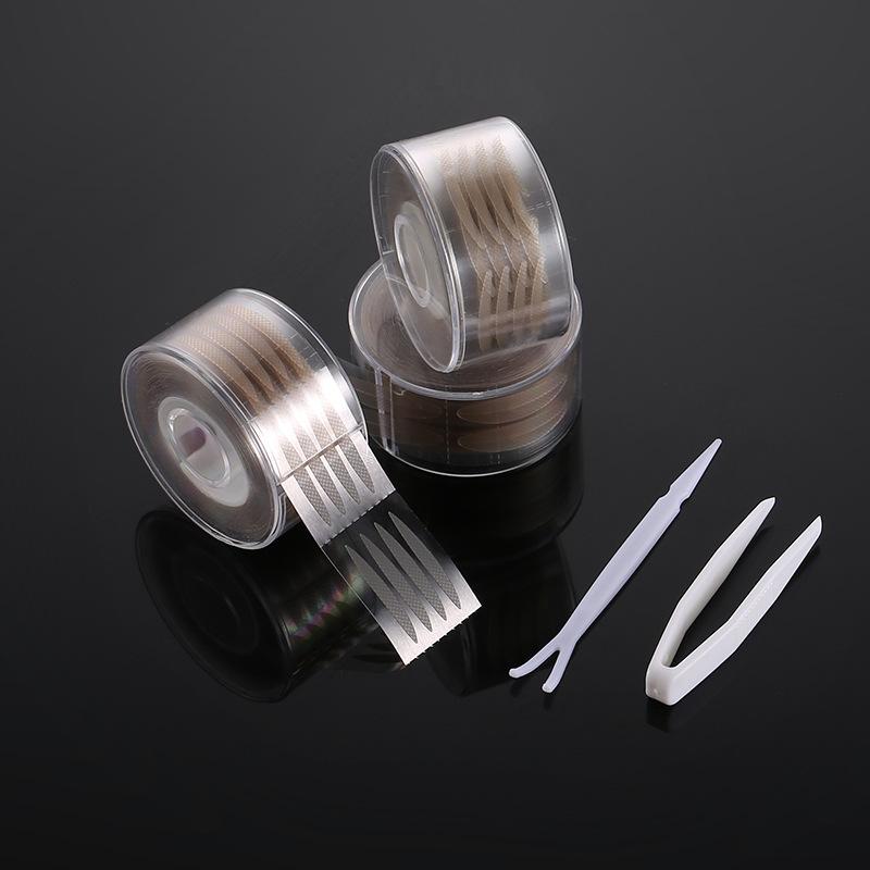 600 шт. S/L макияж, прозрачная серая, бежевая полоса для век, большие глаза, невидимая двойная складная лента для теней для век, наклейка, инструмент для красоты, ZPG