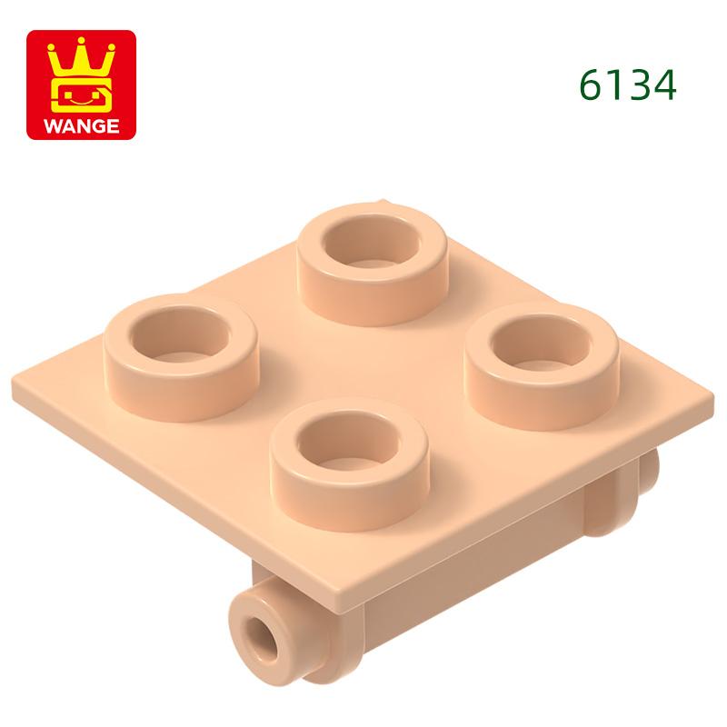 Нетоксичный 210 шт./лот 6134 Петля 2x2 Верхний блок Moc Цветные Аксессуары Совместимые с Кирпичами DIY Детская Игрушка Детали Сборки