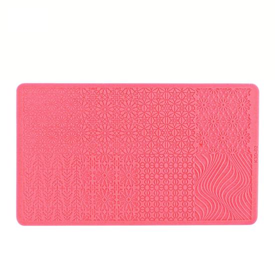 Шаблон для ногтей. Изысканные практичные красочные силиконовые пластины для стемпинга ногтей для девочек.