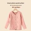 Langsha Girls' Winter Fleece-Lined Thermal Underwear
