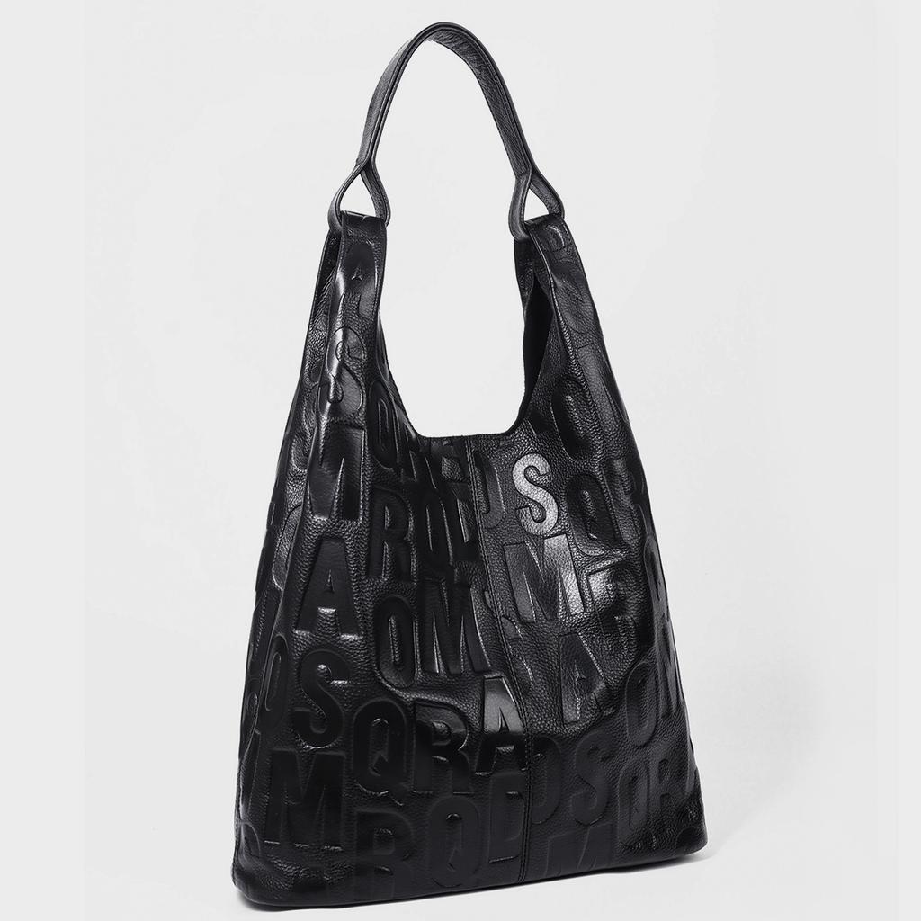 Женская сумка из натуральной кожи Модная сумка через плечо из коровьей кожи Женская сумочка Большая сумка