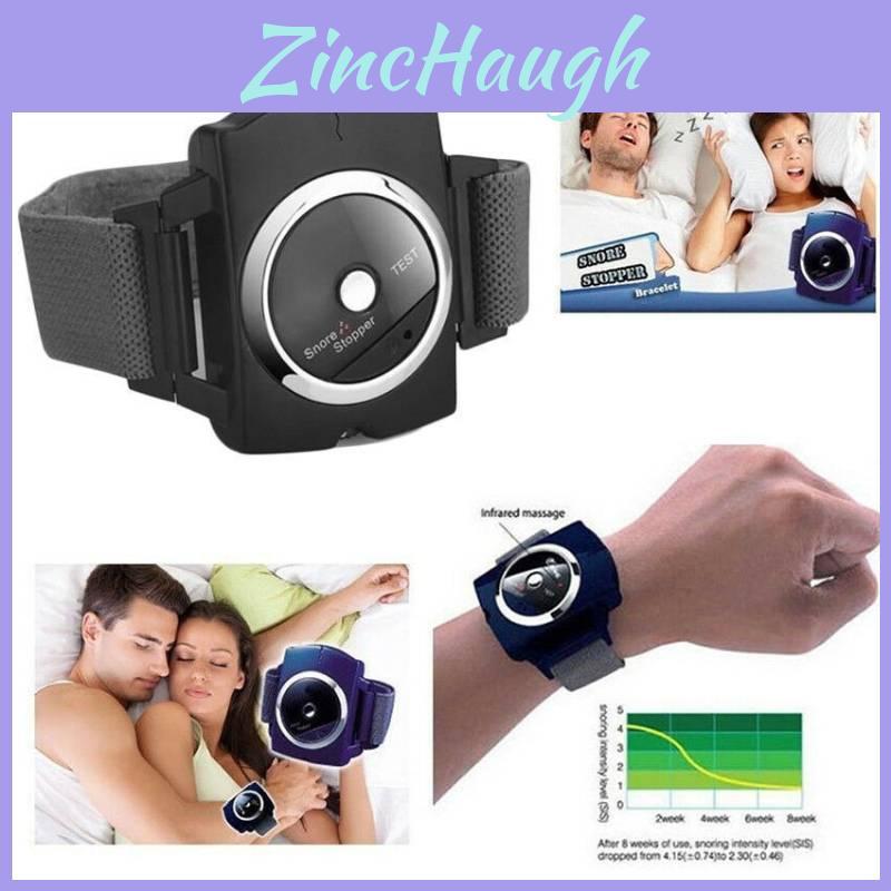 Sleep Aid Snoring Stopper Wristband Electronic Infrared Anti Snoring Device For Better Rest