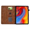 Для Lenovo Tab M10 Plus (3-е поколение) Чехол Цветок Птица Тисненый Держатель для Карт Кожаный Чехол для Планшета