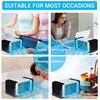 Mini Multifunctional Portable Air Cooler Household USB Desktop Air Conditioner Fan with 2 Ice Crystal Pack Air Conditioner DC 5V