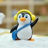 Penguin Family Succulent Decorations: Cute Miniature Ornaments for Desktop and Cakes