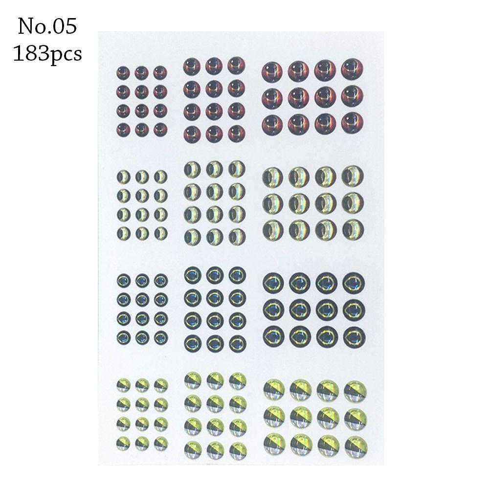 3 мм 4 мм 5 мм 6 мм глаза для рыбной приманки 3D глаза для рыболовной приманки 2024 3D голографический глаз