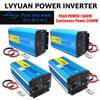 Pure Sine Wave Inverter Wireless Remote Control DC 12V/24V To AC 220V 3500W/7000W Voltage Dual AC Socket Converter Supply 220V  Camping Power Inverter
