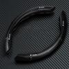 2Pcs Car Steering Wheel Cover Carbon Fiber Sports Ultra-thin Non-slip Card Cover For Bmw M Performance M3 M5 M6 F01 F20 F13 F30 F34