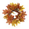 Harvest Festival Artificial Artificial Maple Wreath Halloween Home Window Autumn Decoration Pendant