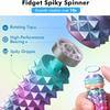 Сенсорная игрушка-спиннер Pain Stim Fidget для снятия стресса, 3D-печать, вращающаяся, с шипами, для хватания, для стола в офисе