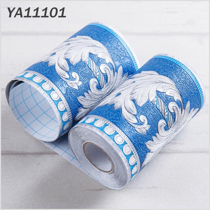 5 метров ПВХ самоклеящийся бордюр узор наклейка настенный плинтус талия декор водонепроницаемый кухня ванная плитка настенные наклейки