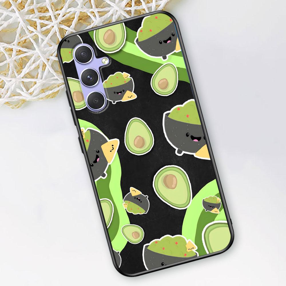 Avocado Case for Samsung Galaxy A51 A53 A54 A31 A52 A12 A13 A21s A22 A32 A11 A22 A33 A41 A52s A73 A14 A24 TPU Phone Cover