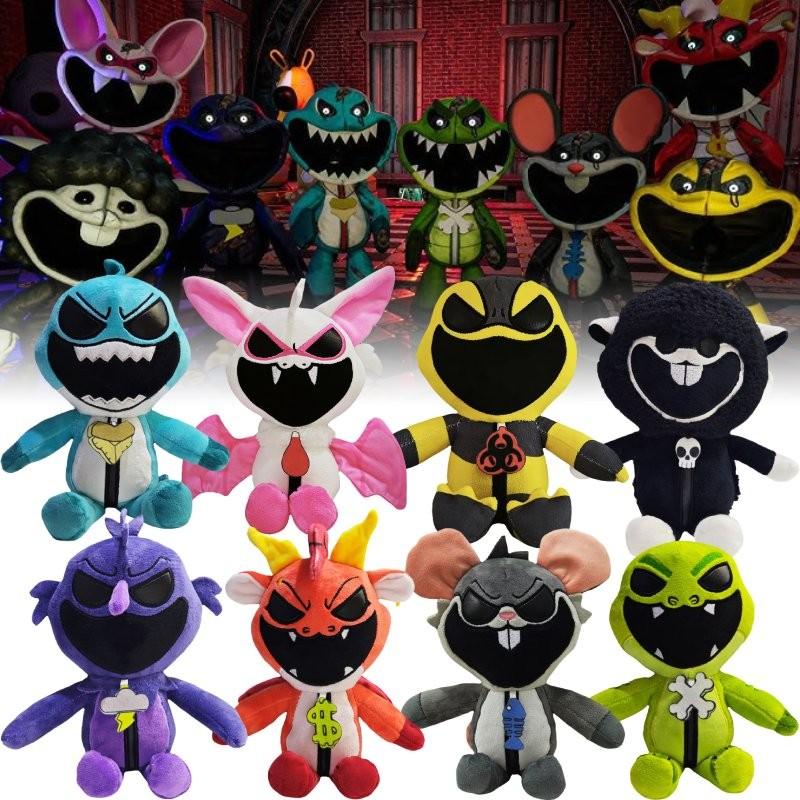 Кошмарные зверюшки Очаровательная плюшевая игрушка «Черная овечка» Мягкая и приятная на ощупь 25 см Фигурка животного