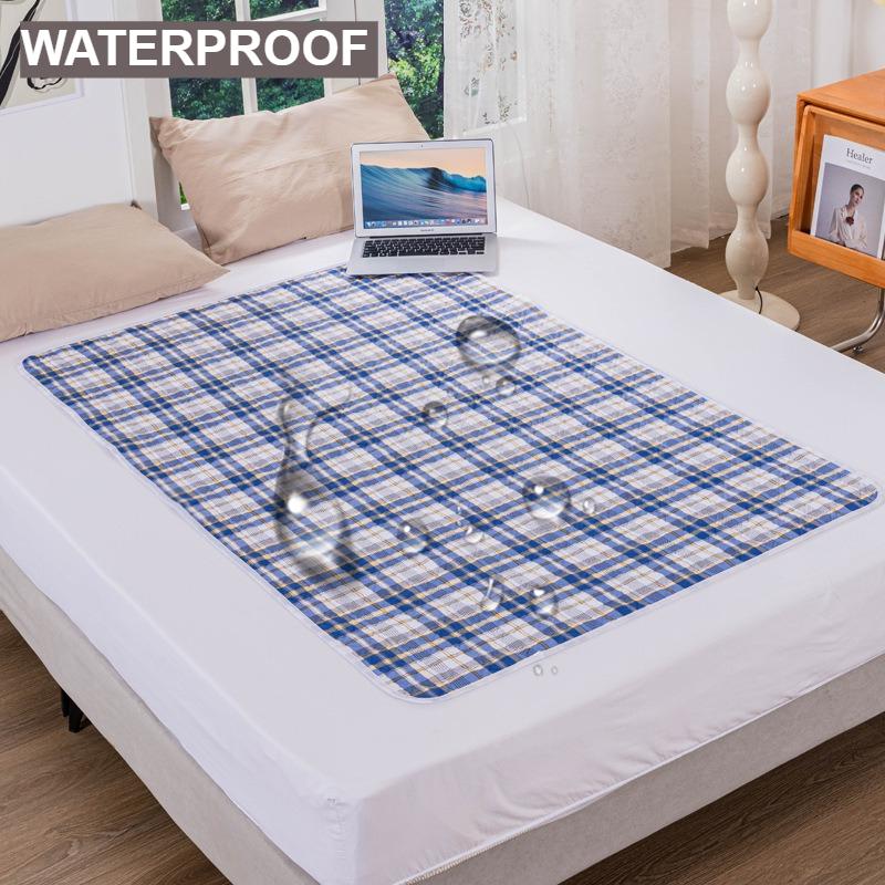 2025 Новая стираемая простыня от недержания, постельное белье, многоразовый водонепроницаемый протектор матраса, пеленки для детей, ночное недержание, простыня для взрослых, пожилых людей, домашних животных