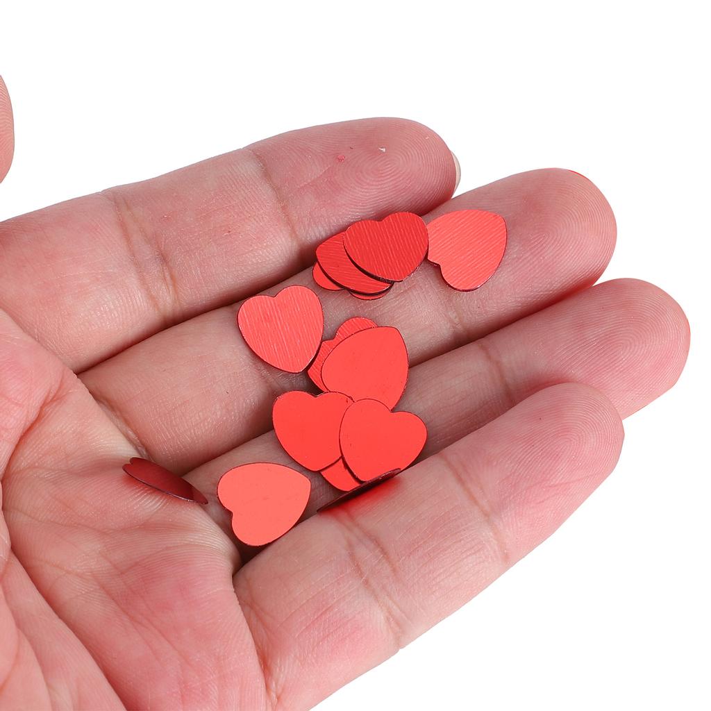 3000 шт., конфетти в форме сердца, свадебные украшения на день святого Валентина, блестки, посыпка, принадлежности для украшения