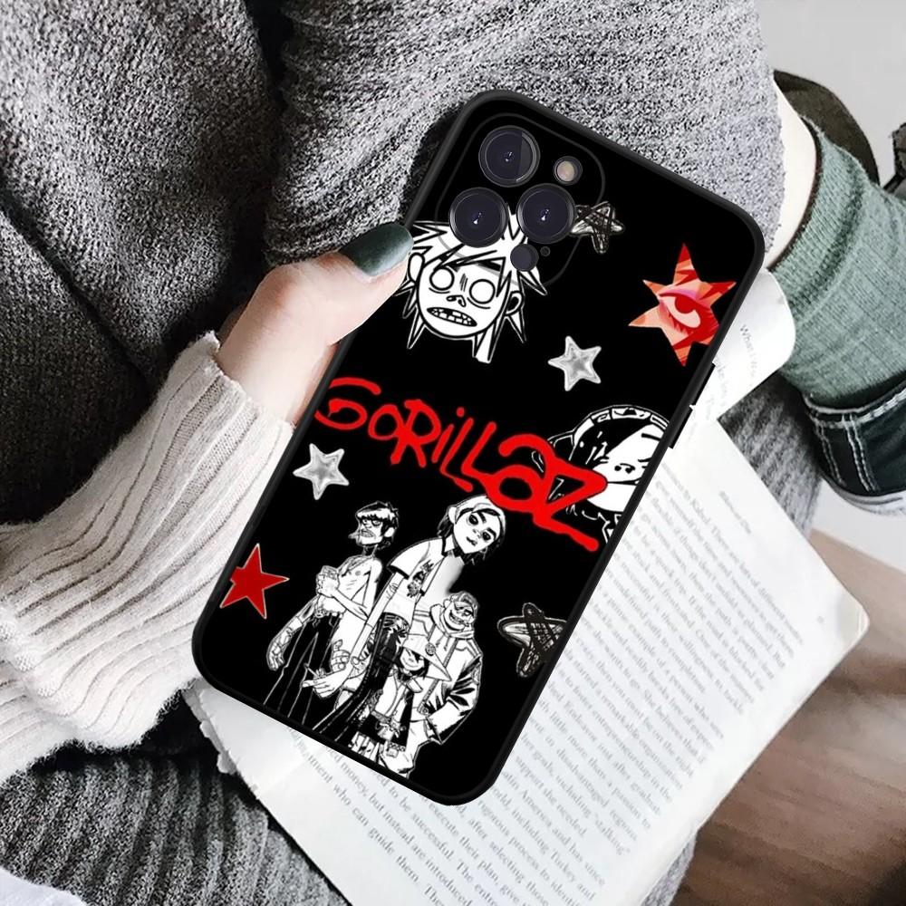 Аниме Чехол для телефона G-Gorillaz Для IPhone 16 15 8 7 6 6S Plus X SE XR XS 14 11 12 13 Mini Pro Max Мобильный чехол