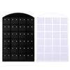 Show Case Colors Convenient Display Pairs Holder Earring Box Jewelry Frame Jewelry Rack Earrings