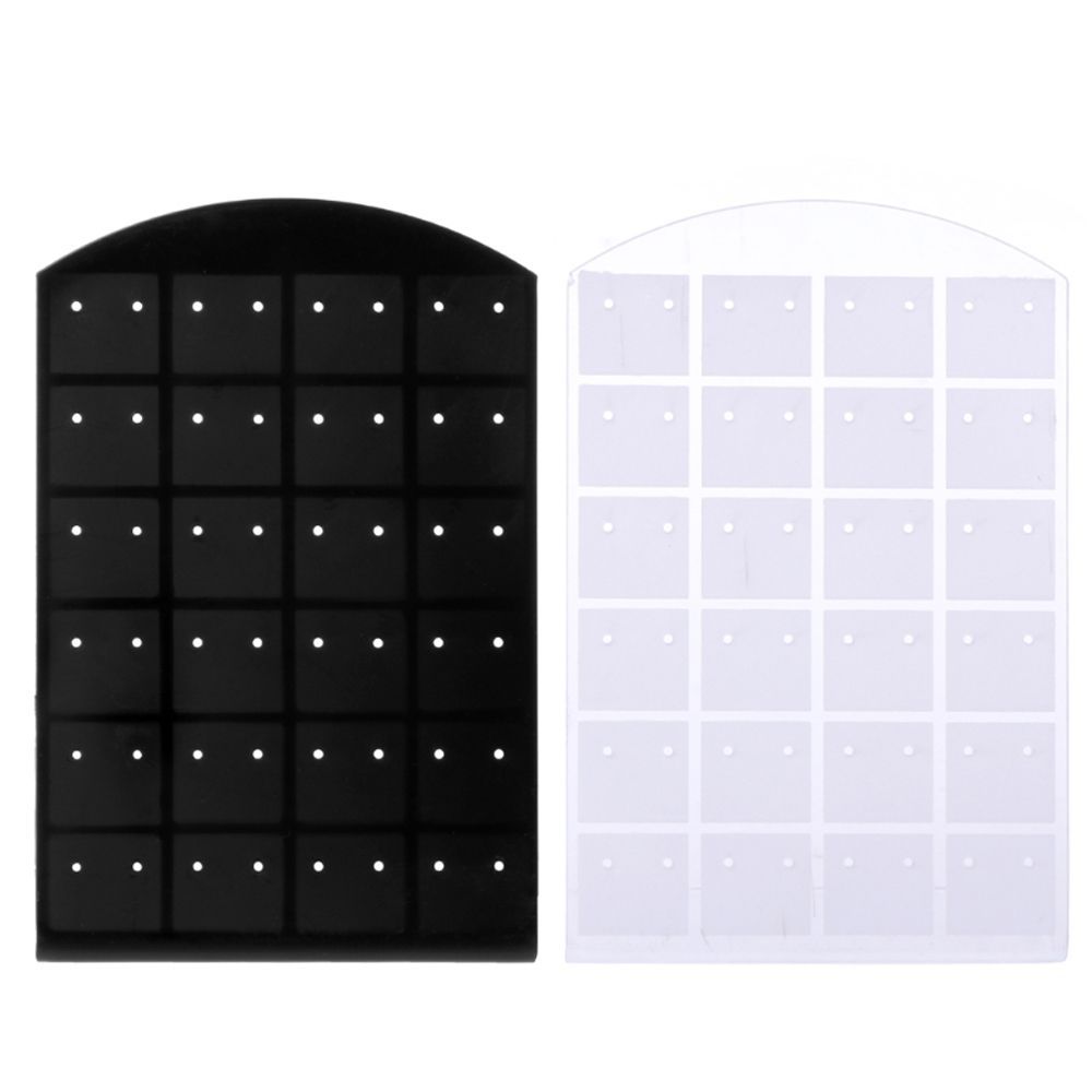 Show Case Colors Convenient Display Pairs Holder Earring Box Jewelry Frame Jewelry Rack Earrings