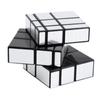 Magic Mirror Polished Cube 3x3 Gold Silver 333 Speed Hungarian 3 D Three Per Three Golden 8 Yr To 10 Years Old Boy Toy Gray Tone