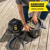 Filtre plissé plat spécial AD KARCHER AD2 / AD4 - Résistant pour aspiration de poussières fines