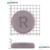 Geekria QuickFit Ear Pads Compatible with JLab Go Lux ANC Wireless Ear Cups Headphones, Pads/Ear (Protein Leather/Mauve)