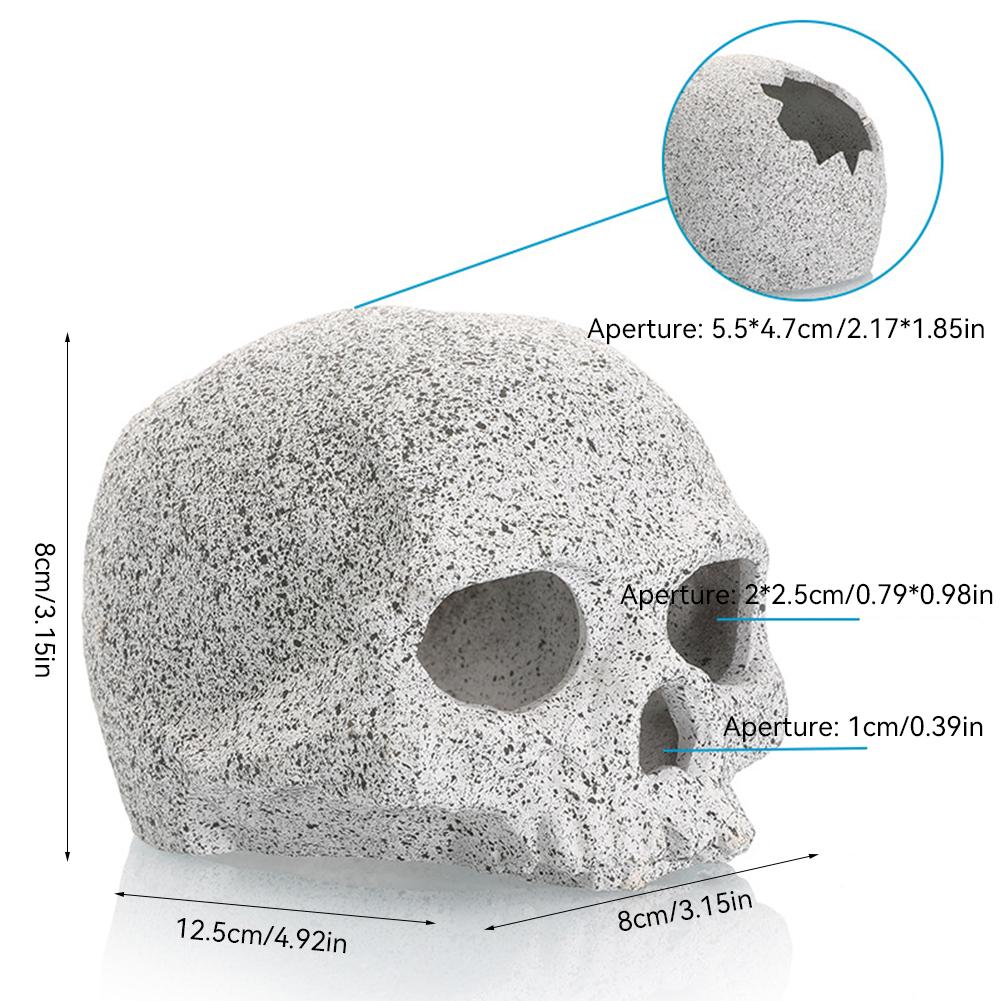 Purple Sand Aquarium Decoration Fish Shrimps Shelter House Pottery Landscaping Ornaments Decor Fish Tank Submarine Cave Decor