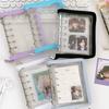 Zipper Notebook Cover Loose-leaf Photocard Binder New Photo Album  Girl