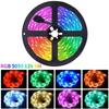 Гибкая светодиодная лента DC12V 5050 RGB, 5 метров, водонепроницаемая, неоновая светодиодная лента для освещения гостиной, спальни
