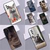 Чехол для телефона Xiaomi 13T 11T 12T 14T Pro 13 14 15 Ultra POCO X7 Pro X3 X5 X6 F5 F6 M6 Pro с изображением Британской короткошерстной кошки Funda