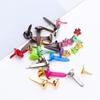 Metal Album Scrapbooking Embellishment Clasp Plated Mini Brads Paper Fastener Handmade Craft