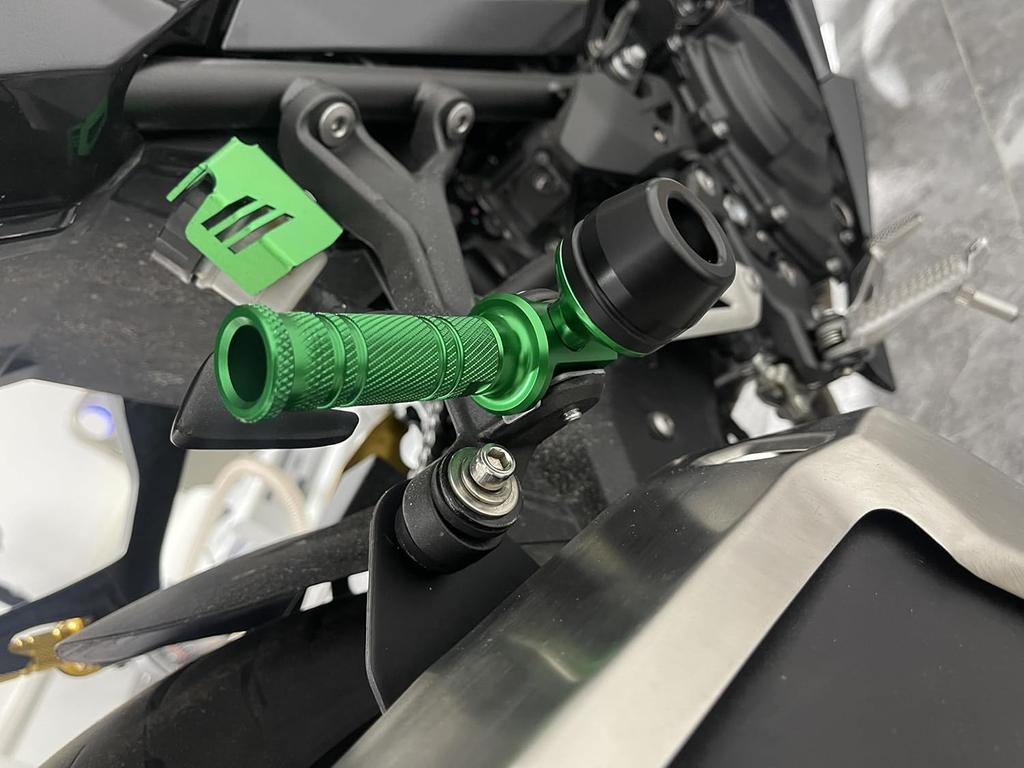 HRuizq Тандемные подножки-слайдеры для Kawasaki ZX-25R/SE ZX-4R/SE ZX-4R/SE ZX-4RR Ninja 250 Ninja 400