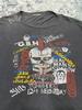 Винтажная футболка с коротким рукавом 70-х годов панк-группы Uk Subs The Adicts Chaos Uk S-5XL Унисекс