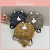 Plush Cat Cute Backpack With Tail Design Tote Bag Suitable For Daily Commuting