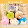 Cartoon Down Cotton Animal Plush Toy Cute Cat Shiba Inu Girl Holiday Gift Doll