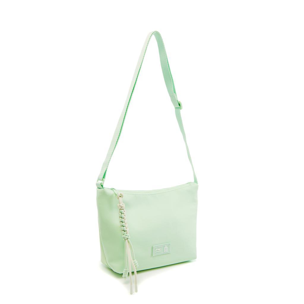 New LINING Chinese Culture Series Crossbody Bags Water Wave Green ABDV253-3