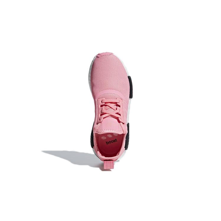 adidas Originals NMD_R1 Нескользящая и дышащая детская lifestyle обувь Розовый Черный Подростки B42086