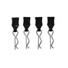 4Pcs Remote Car Body Shell R Clip Elastic Cotter Pins Plastic Metal Construction for Remote Control Toy Maintenance