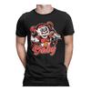 Мужская футболка Five Nights FnAF Страшный Цирк Бэби Кукла Повседневная Хлопковая Футболка С Коротким Рукавом Футболки С Круглым Вырезом Топы Большого Размера