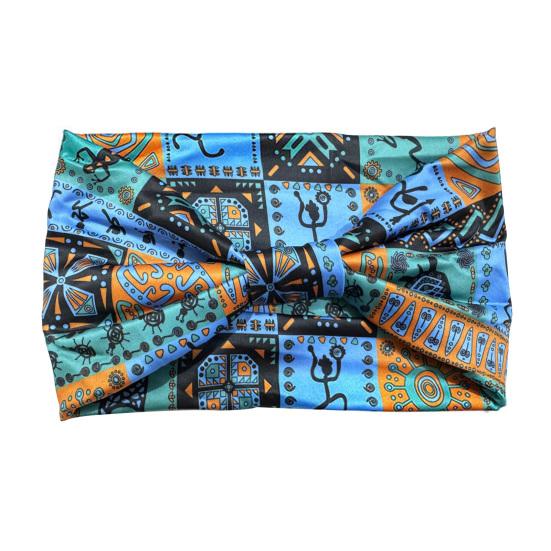 Boho Headband Head African Ethnic Style Wide Scarfs Headwrap Fashion Accessories
