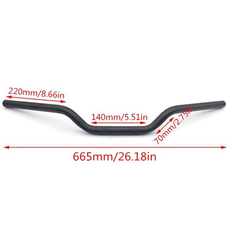 AA92-7/8 Дюйма 22MM Мотоциклетный Руль Руль-Трекер Универсальный Для Sportster XL 883 1200 Bobber Chopper Softail D